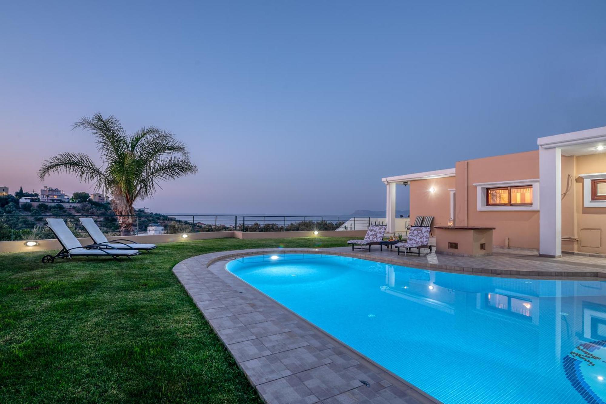 Nikola'S Villa Stalos Chania エクステリア 写真