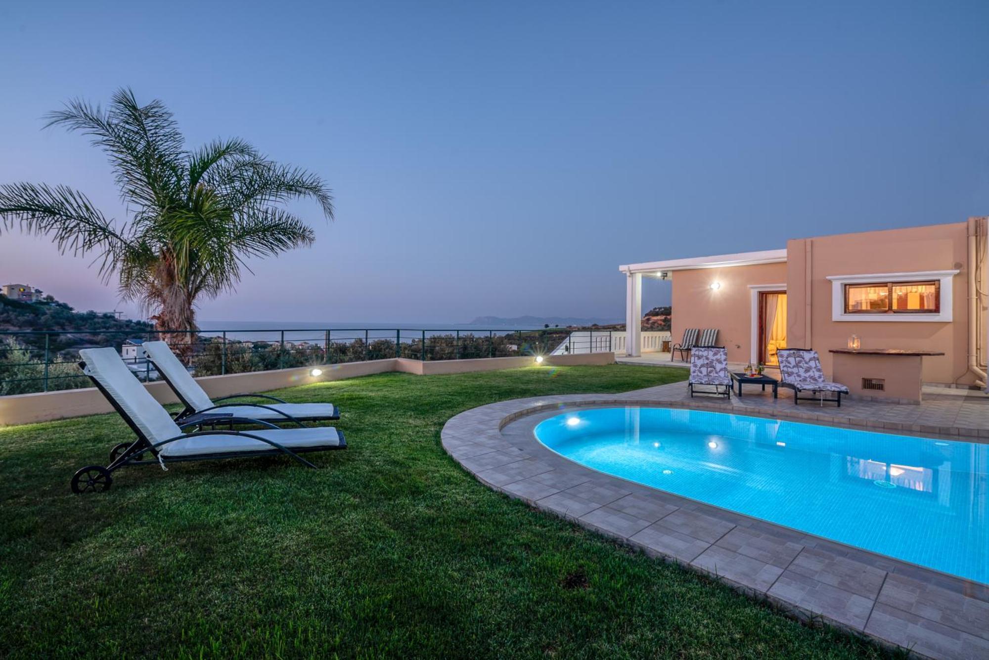 Nikola'S Villa Stalos Chania エクステリア 写真